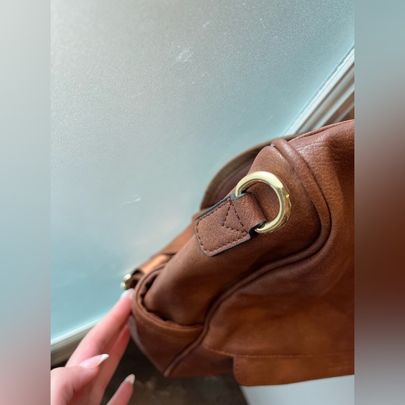 Brown high quality leather backpack/purse - Picture 2 of 10